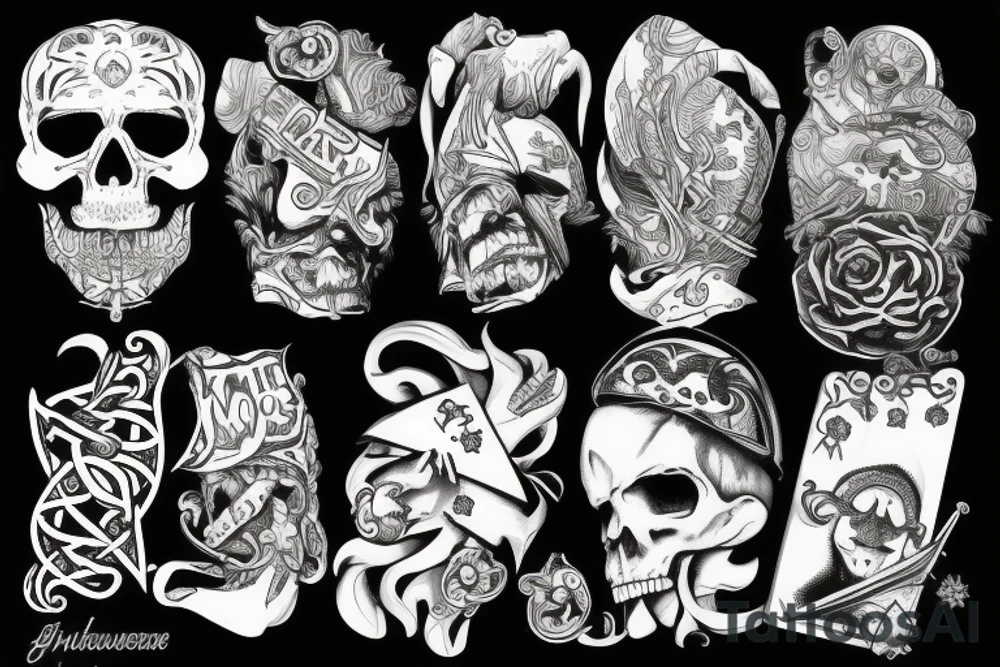 Wikinger tattoo idea