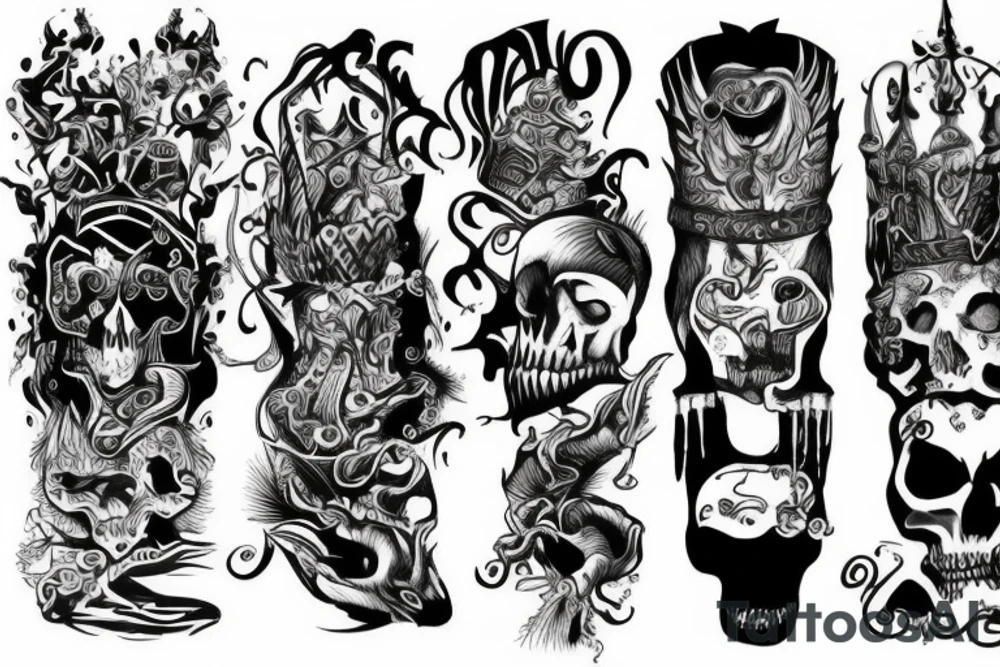 Wikinger tattoo idea