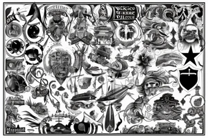 Wikingerschiffe tattoo idea