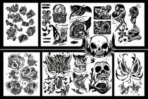 Something with shadows and cool tattoo idea