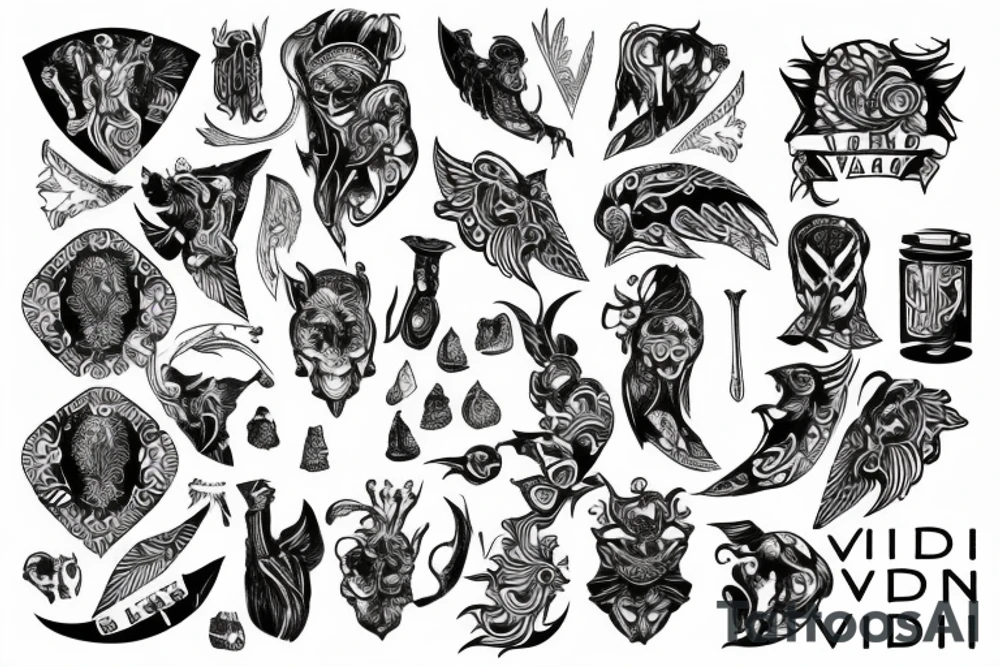 Vini vidi vici tattoo idea