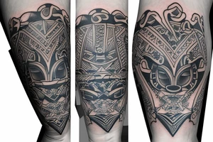 calf sleeve
the blue sky tattoo idea