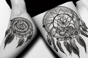 dream catcher
flowers
mountains
lake tattoo idea