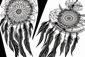 dream catcher
flowers
mountains
lake tattoo idea