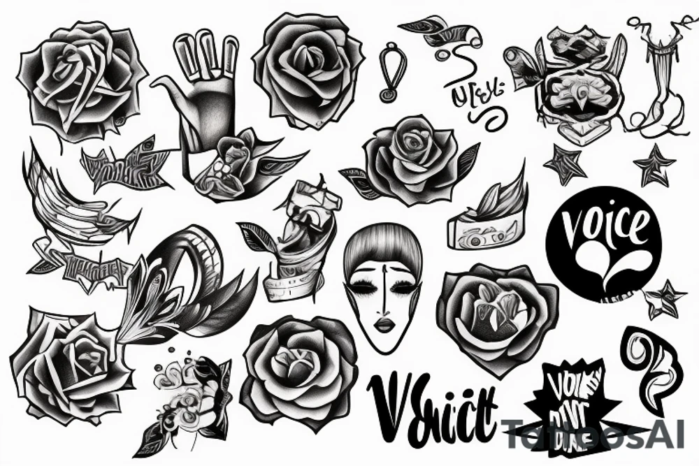 Little voice in my head tattoo idea