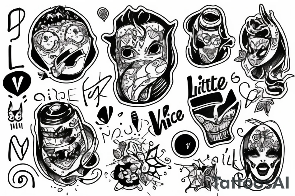 Little voice in my head tattoo idea