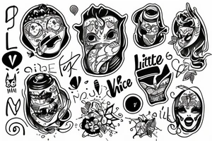 Little voice in my head tattoo idea