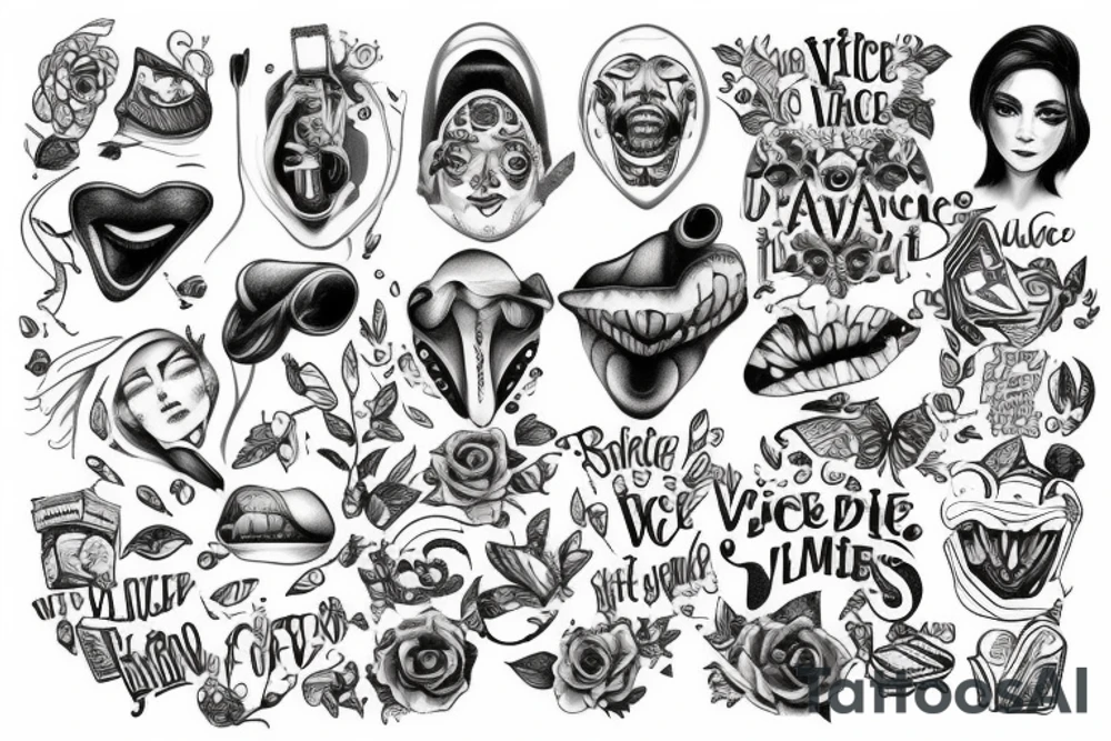 Little voice in my head tattoo idea
