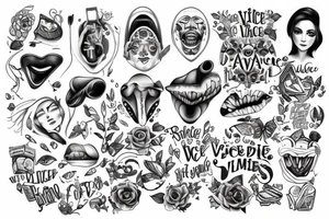 Little voice in my head tattoo idea