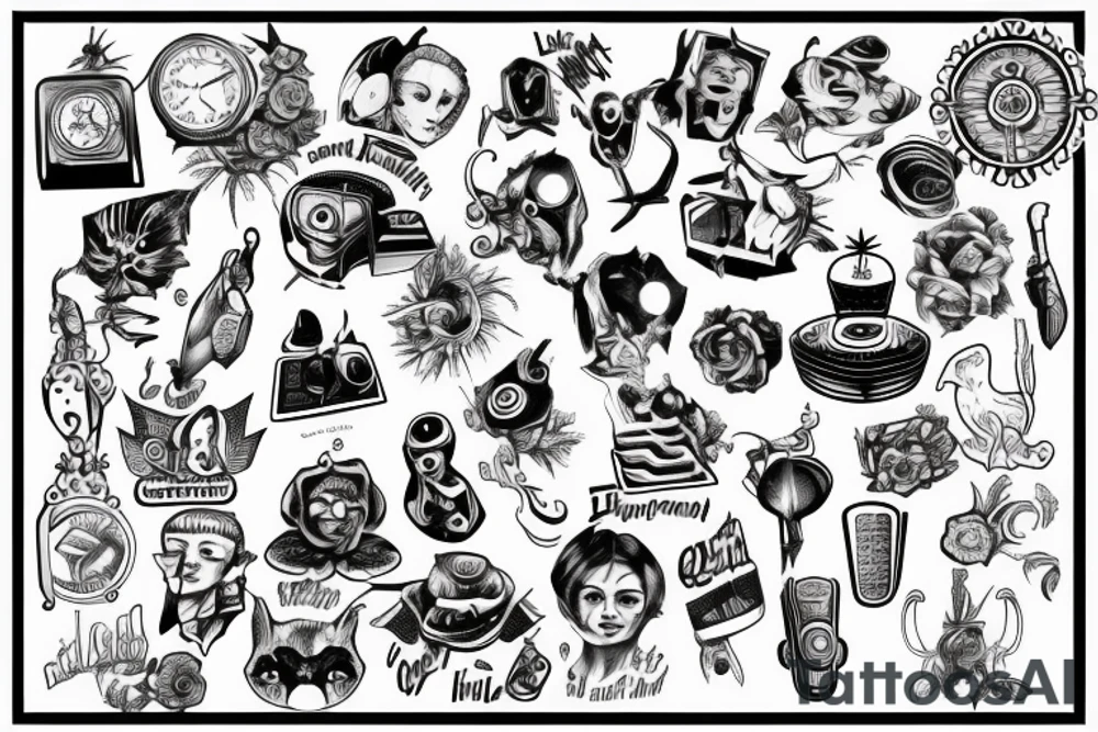 Little voice in my head tattoo idea