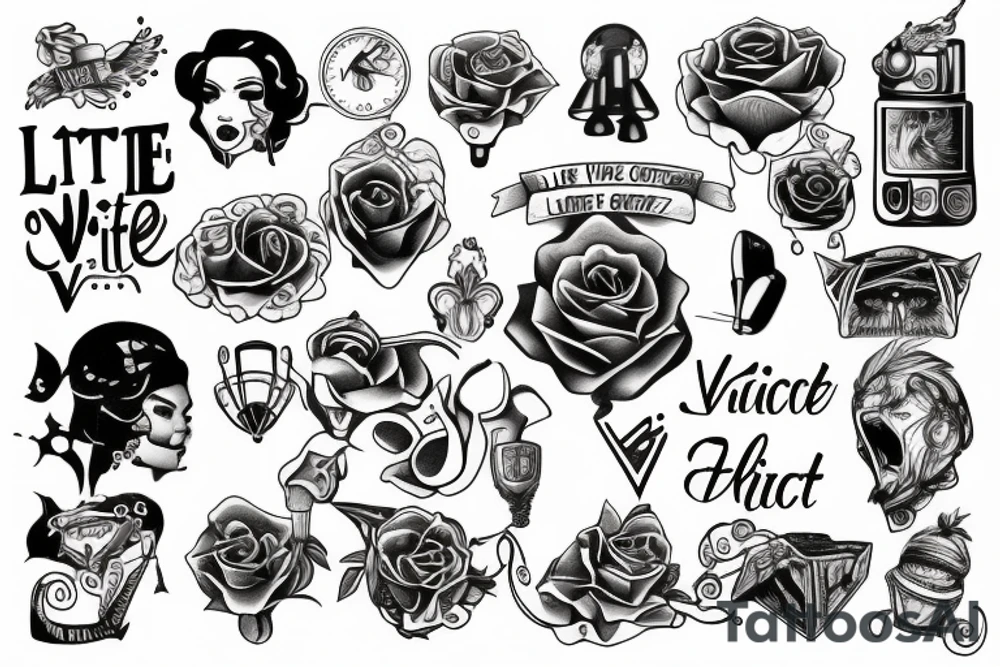 Little voice in my head tattoo idea