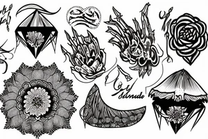 Damavand peak tattoo idea