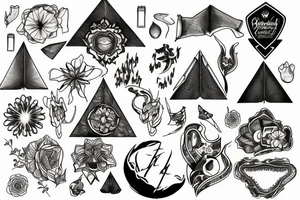 Damavand peak tattoo idea