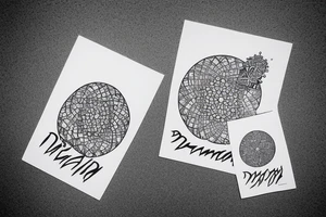 Damavand mountain tattoo idea