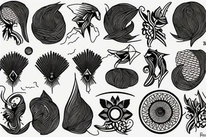 Mount Damavand tattoo idea