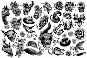 Ratons laveur mechant tattoo idea