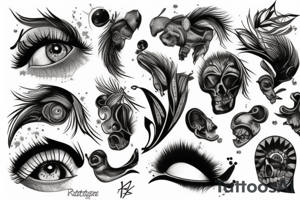 Ratons laveur tattoo idea