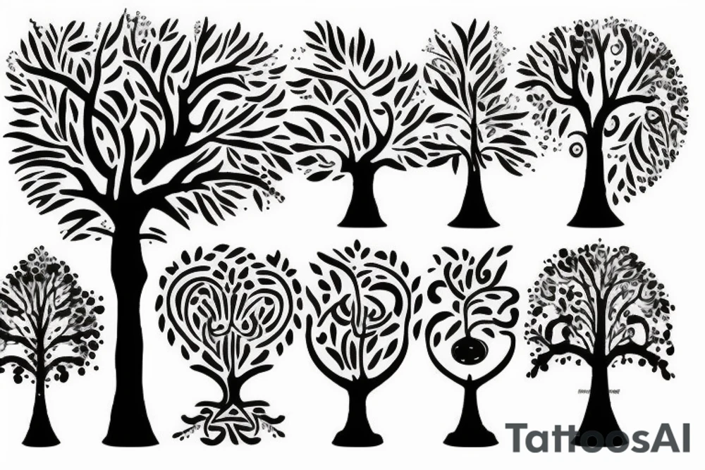 Tree of life tattoo idea