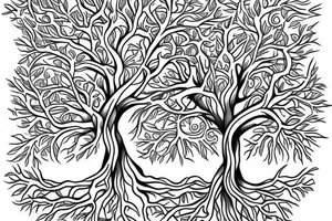 Tree of life tattoo idea