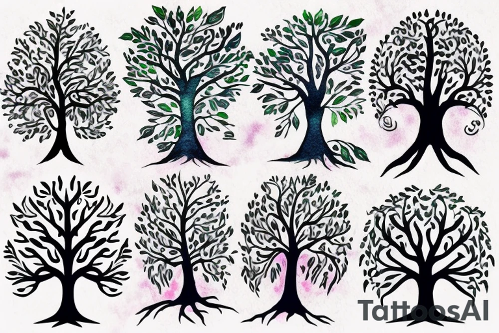 Tree of life tattoo idea