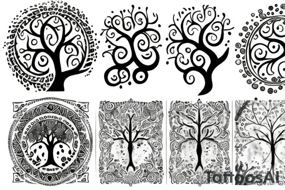 Tree of life tattoo idea