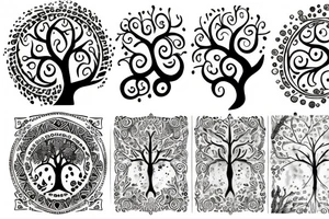 Tree of life tattoo idea