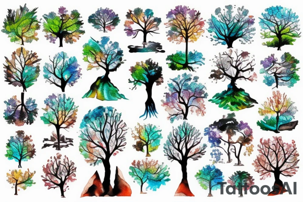 Avatar tree tattoo idea