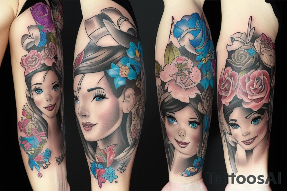 Disney movies tattoo idea