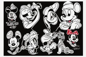 Disney movies tattoo idea