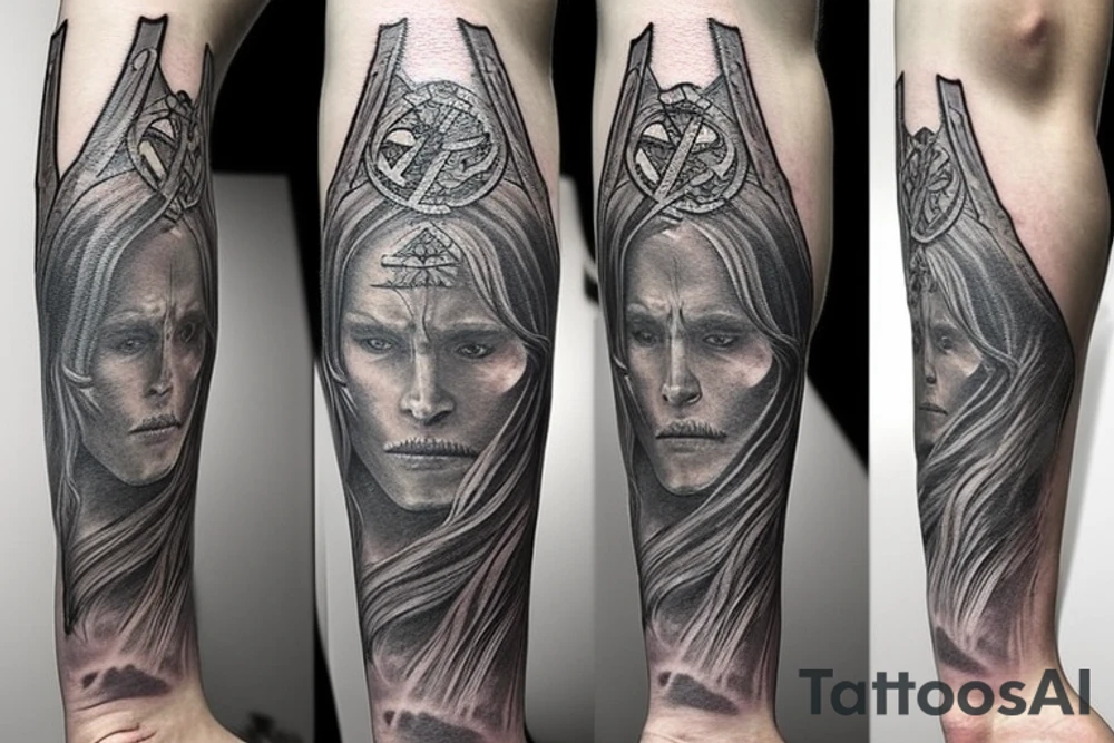 Lord of the rings tattoo idea