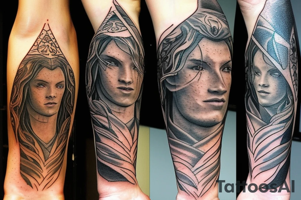 Lord of the rings tattoo idea
