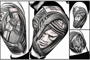 Thor with stormbreaker tattoo idea