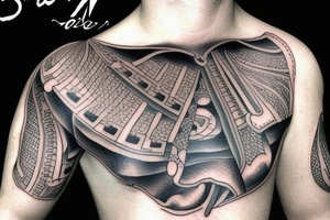 Wallstreet bull tattoo idea