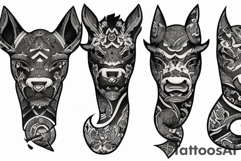 Wall Street bull tattoo idea
