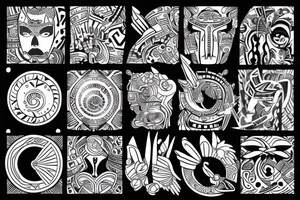 daddys girl pyschedelics tattoo idea