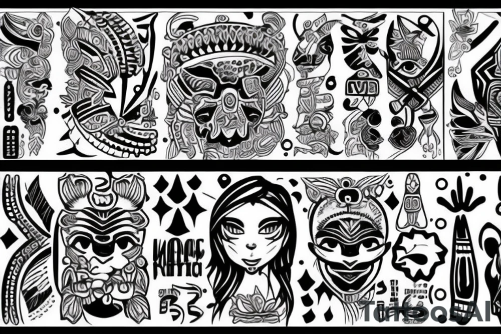 daddys girl pyschedelics tattoo idea