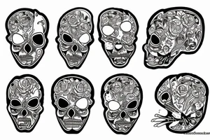 daddys girl pyschedelics tattoo idea