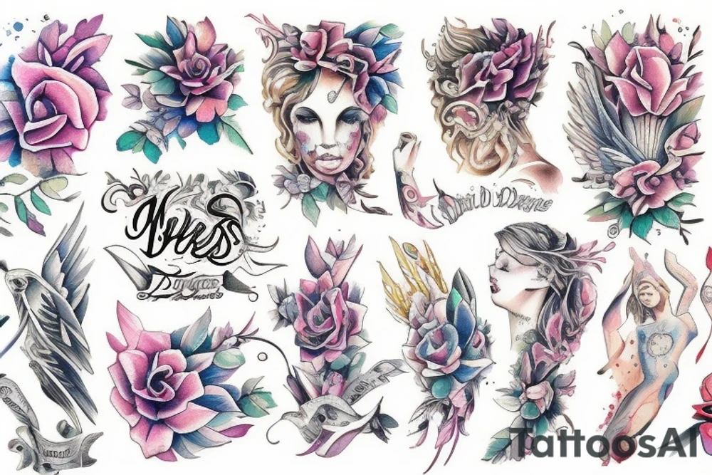 Ailles d'ange tattoo idea