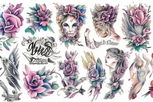 Ailles d'ange tattoo idea