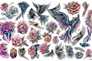 Ailles d'ange tattoo idea