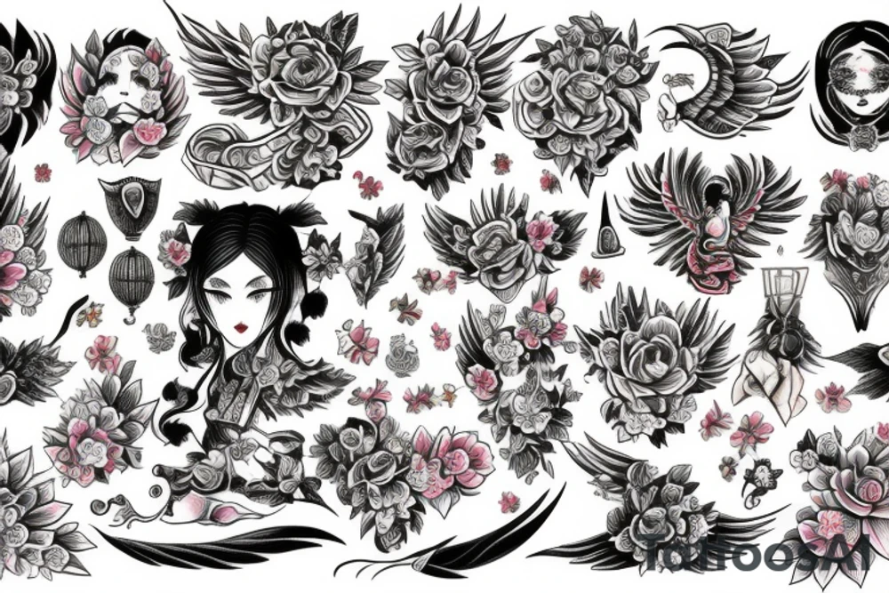 Ailles d'ange tattoo idea