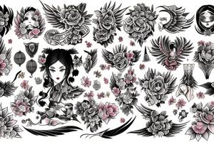 Ailles d'ange tattoo idea