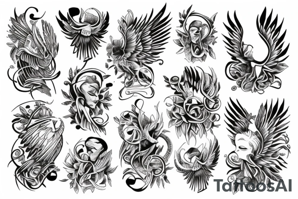Ailles d'ange tattoo idea