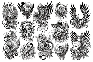 Ailles d'ange tattoo idea