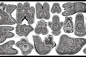 Hamsa tattoo idea