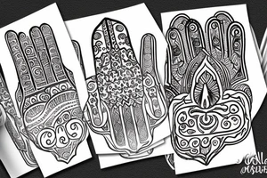 Hamsa tattoo idea