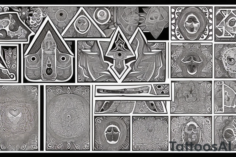 Hamsa tattoo idea