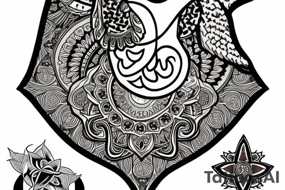Hamsa tattoo idea