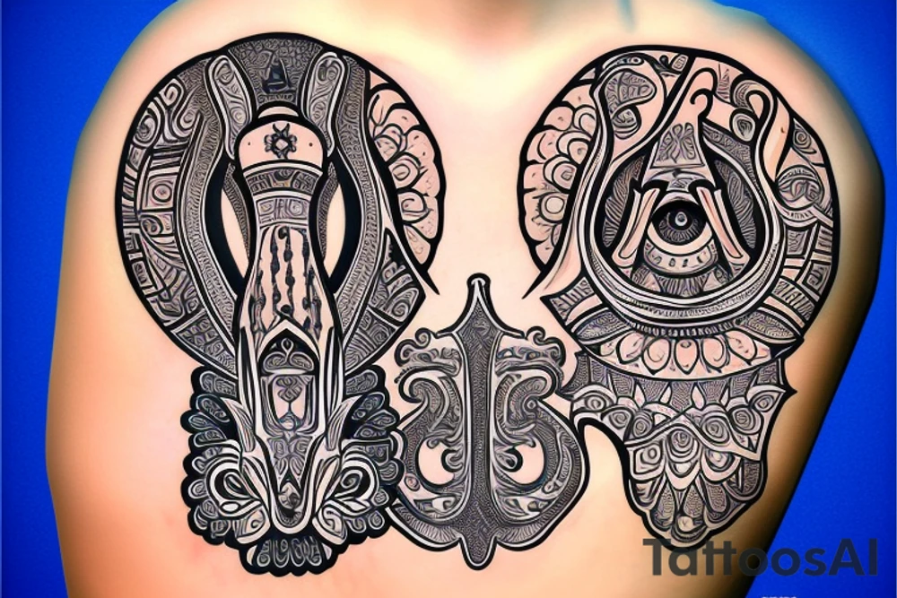 Hamsa tattoo idea