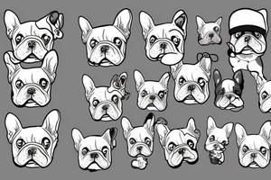 french bulldog tattoo idea